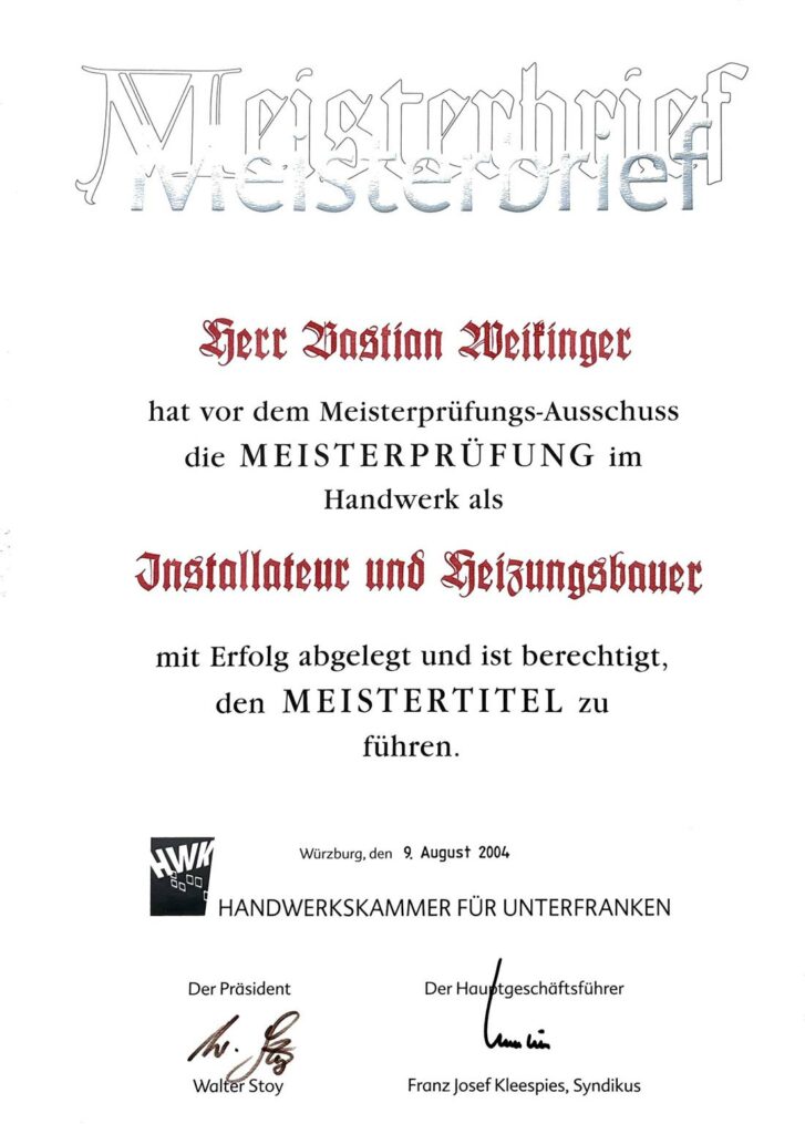 Meisterbrief